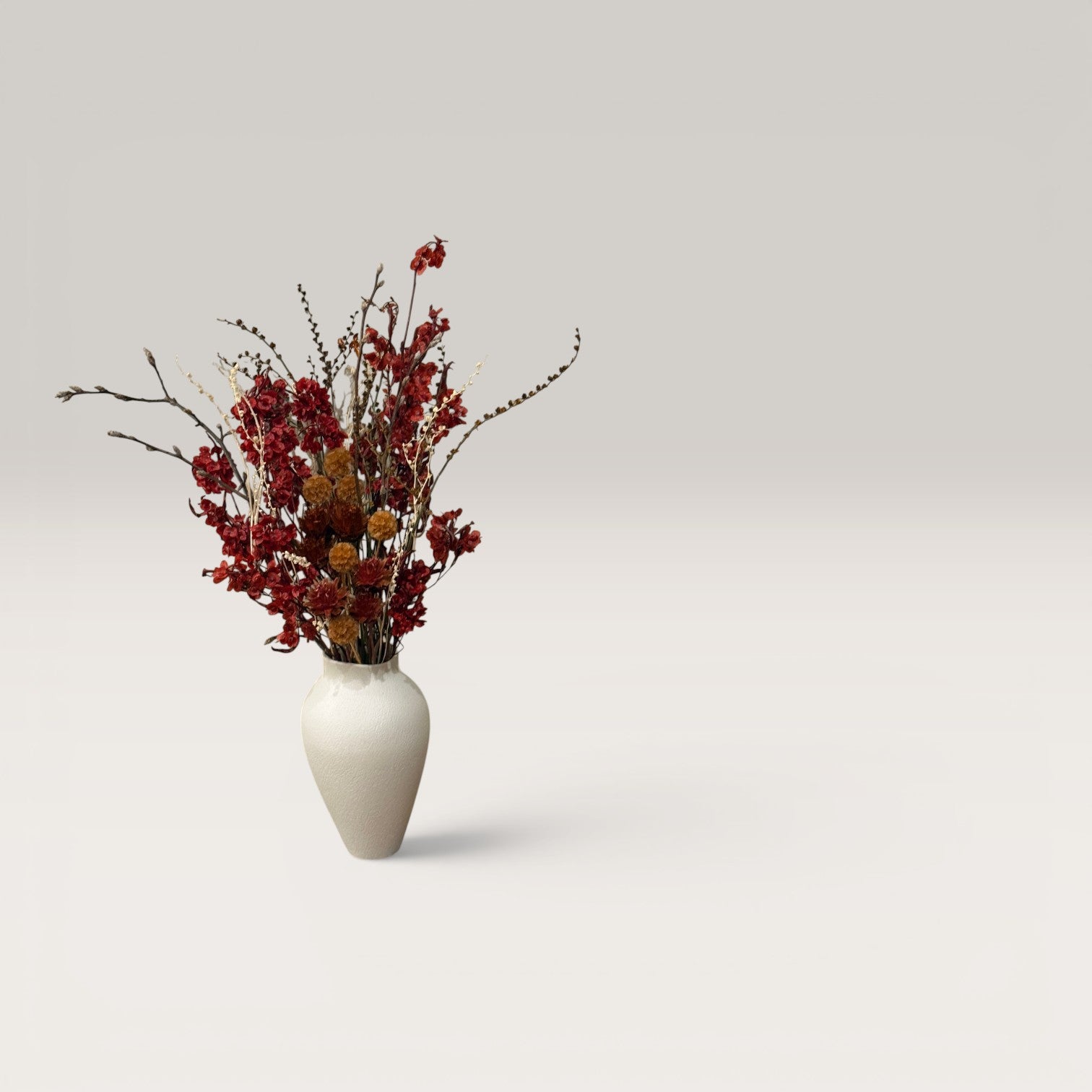 Crimson Meadow Arrangement